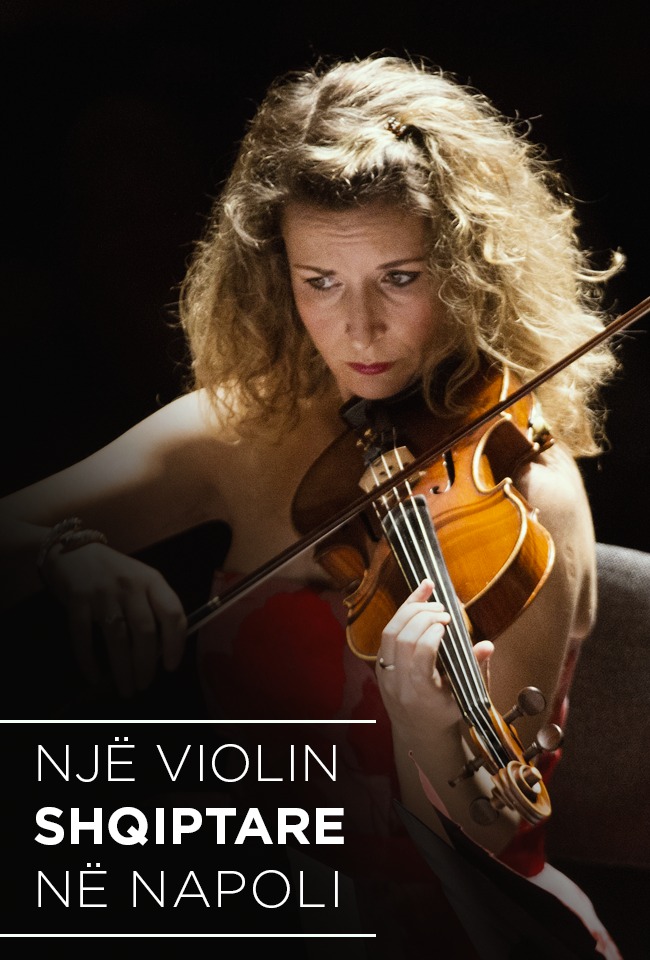 Një violinë shqiptare në Napoli
