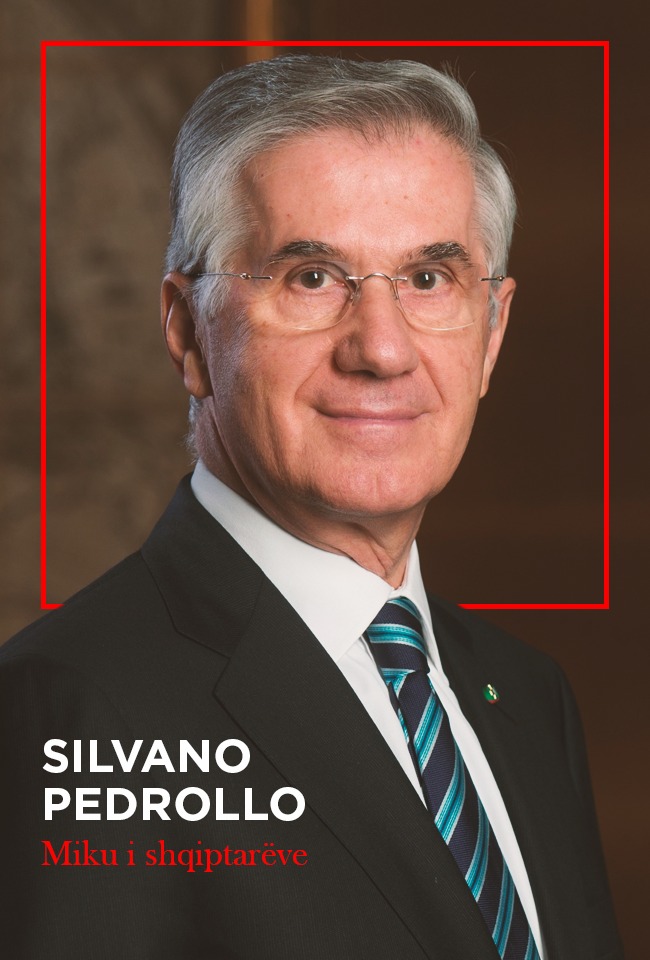 Silvano Pedrollo, miku i shqiptarëve