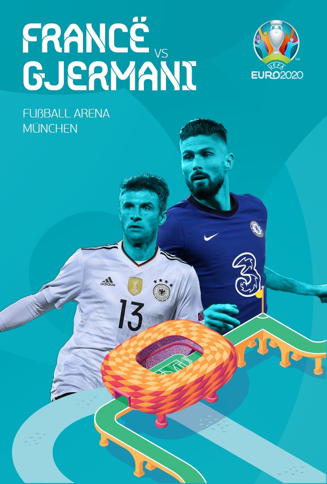 Francë-Gjermani (EURO. 2020) -ritransmetim